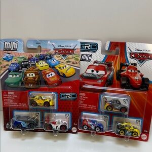 Pixar Cars Mini Racers Set